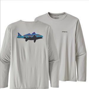 Patagonia Fish Graphic Shirt Long Sleeve